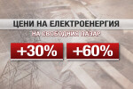 Енергийното министерство: Скокът на цената на тока с 15-30% е невъзможен