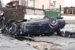 Пиян шофьор се заби в два автомобила в село Калековец