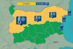 Температурите падат до около минус 10 градуса в сряда