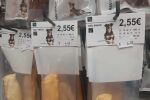 От 9 август левът изчезва от етикетите и менютата
