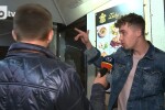 Очевидци на погрома: Феновете хвърляха каквото им попадне (ВИДЕО)