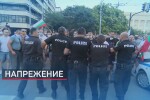 Сблъсъци и арести в столицата след два паралелни митинга в Триъгълника на властта (ОБЗОР)