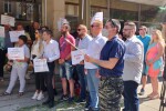 Протест пред „Позитано“ 20 с искане оставката на Нинова