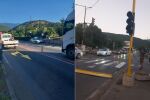 Монтираха светофар на път I-1 в Кресна