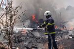 Голям пожар в Русенско, унищожена е автоморга (СНИМКИ) 