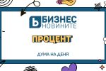 Дума на деня: Процент