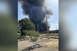 Пожар избухна в района на ТЕЦ „Бобов Дол“ (СНИМКИ)