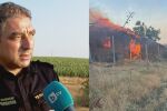 Пожарите в Хасковско: Няма риск за населените места в района днес