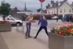 Национална шампионка по бокс преби случайна минувачка (ВИДЕО)
