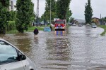 Частично бедствено положение във Враца заради поройни дъждове