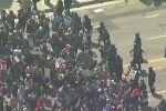 „Щом ще плюят по полицаите, ще ги бием“: Трети ден протести в защита на мигрантите в САЩ