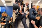 Служители на американските служби повалиха и арестуваха сенатор, докато задава въпрос на пресконференция (ВИДЕО)
