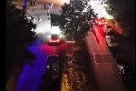 Кадри от дрон показват тежката катастрофа с автобус и три коли в София (ВИДЕО)