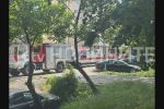 Мъж е в болница след взрив в София (СНИМКИ)