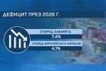 На първо четене: Бюджетната комисия одобри новия държавен заем да е до 3,8 млрд. евро