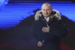 Москва празнува победата на Путин (ОБЗОР)