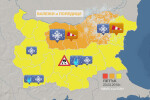 Втори ден опасно време в цялата страна