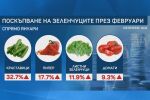 Цената на салатата: Какви са цените на зеленчуците от производител до потребител?