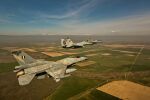 Български изтребители МиГ-29 и гръцки F-16 проведоха съвместни тренировъчни полети (СНИМКИ)