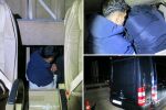 Гранични полицаи задържаха 10 незаконни мигранти, укрити в тайник