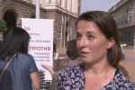 Пореден протест срещу строежа на Националната детска болница