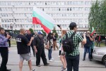 Протестиращи спряха движението пред ДАНС 