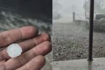 Бури и градушки в различни области в страната (ВИДЕО)