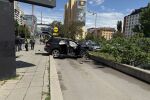 Верижна катастрофа между шест автомобила с множество пострадали в София (СНИМКИ)
