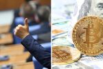 На първо четене парламентът одобри законопроекта за пазарите на криптоактиви