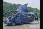 Руски дрон порази автобус в Украйна, загинали са цивилни (ВИДЕО+СНИМКИ)