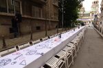 Огромна 60-метрова маса събира столичани в сърцето на града