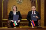 Армения и България подписаха декларация за стратегическо партньорство