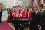Предложение за брак пред президента на празника на храбростта (ВИДЕО)