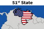 51-вият щат ли стана Венецуела? Тръмп публикува карта на страната с цветовете на американското знаме