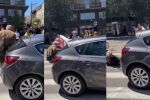 Арестуваха шофьор, блъснал 90-годишен мъж на протест в Белград (ВИДЕО)