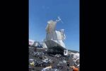 Торнадо премина през картинг писта край Солун, отнесе палатки и предмети (ВИДЕО)