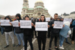 Протест срещу избора на Валери Симеонов за зам.-председател на НС