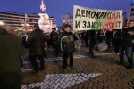 Петима са задържани за вандалски действия по време на протеста в София