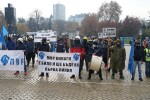 Национален протест на полицаите и контрапротест на „Системата ни убива“ в София (СНИМКИ)