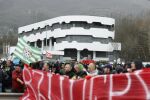 1600 полицаи пазят протеста преди България - Унгария (ВИДЕО)