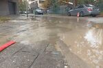 Авария на водопровод наводни улици в Пловдив (СНИМКИ)