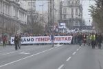 В защита на Генералния щаб: Хиляди излязоха на протест в Белград