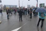 Протестиращи блокираха столичния мост „Чавдар“ срещу разширяването на зоните за платено паркиране