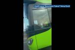 Дете зад волана: Кара автобус в скута на шофьор по АМ „Тракия“ (ВИДЕО)