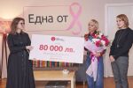 Avon България дари 80 000 лв. за борба с рака на гърдата