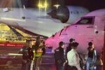 Самолети се сблъскаха на пистата на летище в Ню Йорк (ВИДЕО)