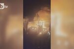 Огнен ад във Франция: Подпалиха историческото кметство в Лимож, камбанарията се срути (ВИДЕО)
