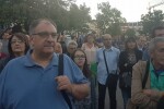 Жители на „Стрелбище“ отново протестираха срещу строителството на 43-етажен небостъргач