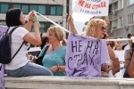 Медицинските сестри поискаха достойно заплащане на протест пред НС