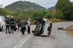 Катастрофа с две жертви затвори временно пътя Велико Търново-Габрово